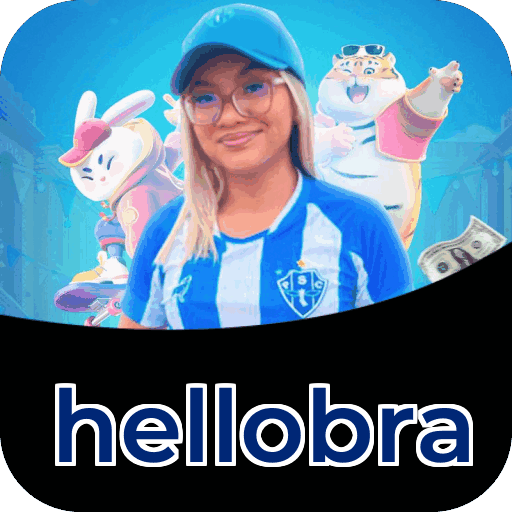 Interface do aplicativo hellobra mostrando jogos disponíveis no iOS e Android